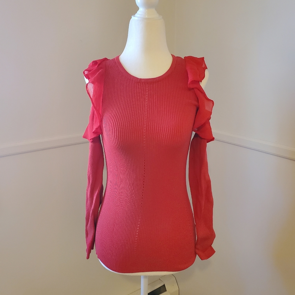 Like new Guess cold shoulder sweater